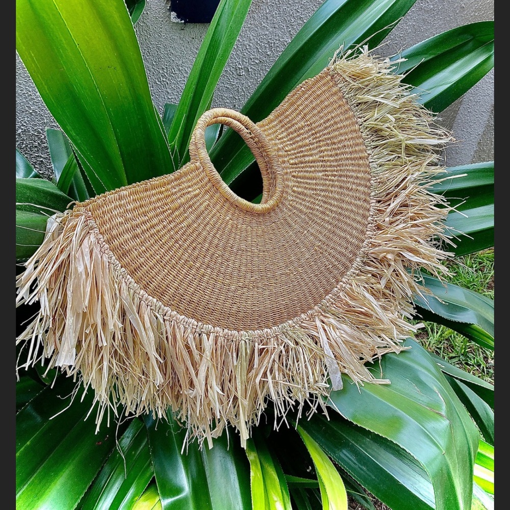 Zulu handwoven beach bag